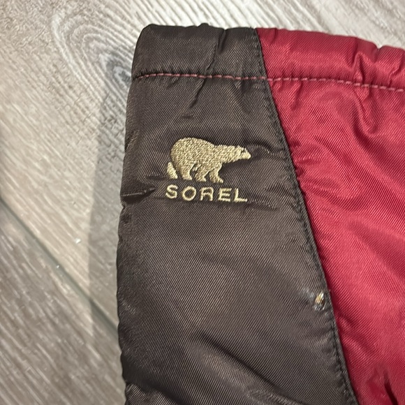 Sorel Men's Winter Snow Boots with Warm Lining NY1799-228 in Brown/Maroon  Sz 5 - Picture 4 of 9